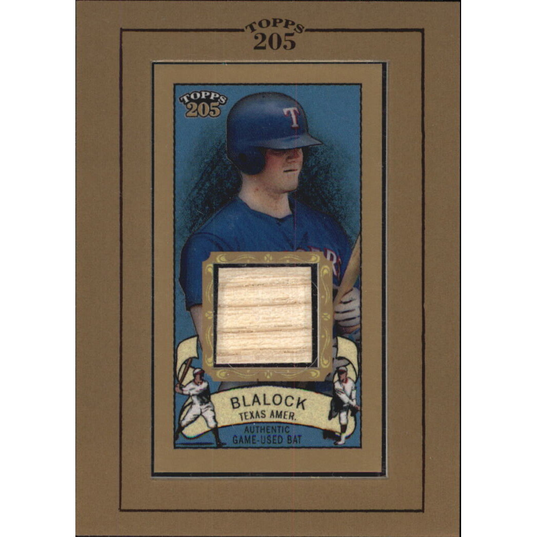 2003 Topps 205 Relics #HB Hank Blalock Bat B2
