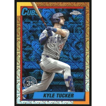 2025 Topps Update '90 Topps Silver Pack Chrome Blue Refractors #U90C21 Kyle Tucker