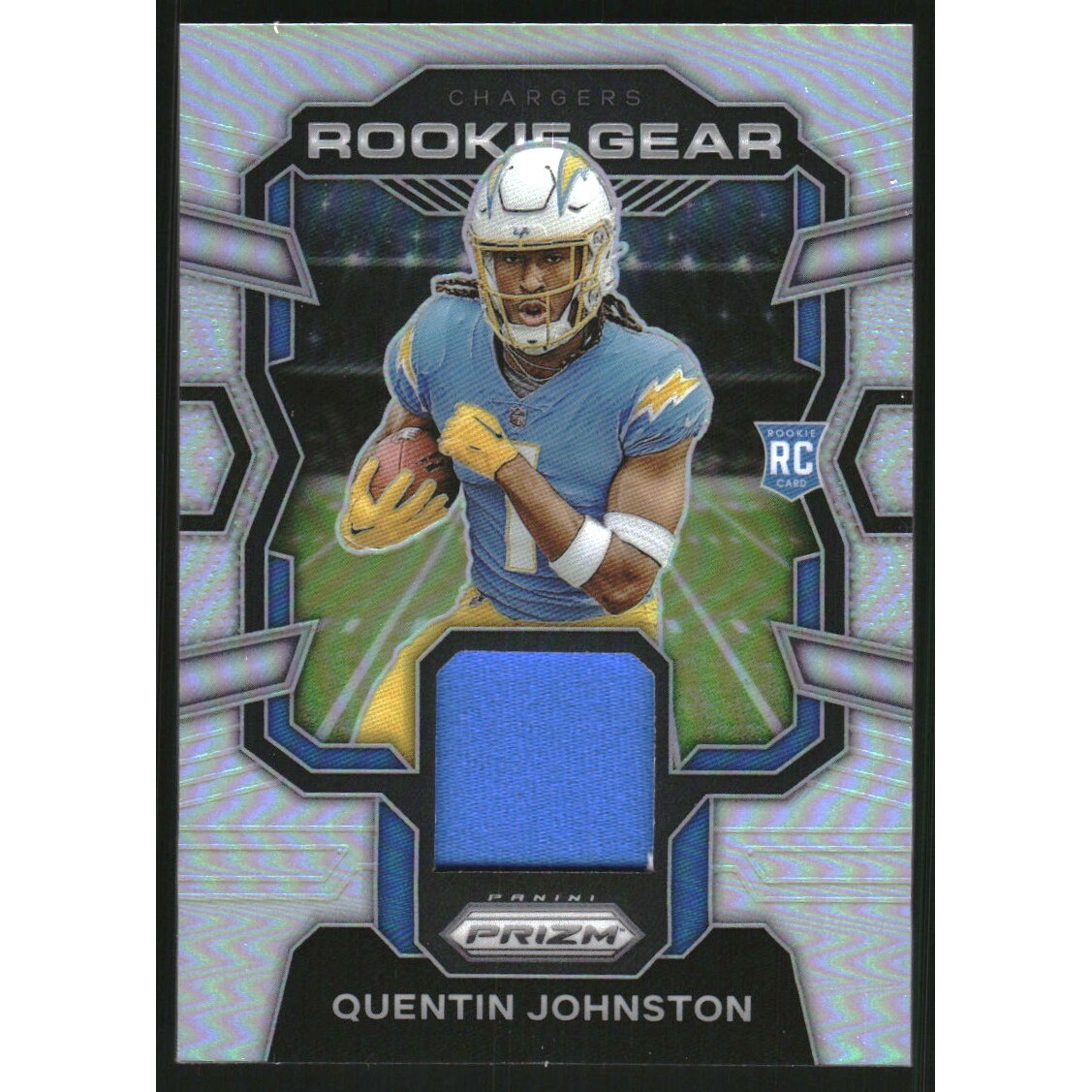 2023 Panini Prizm Rookie Gear #12 Quentin Johnston