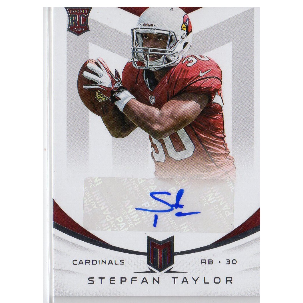2013 Momentum Rookie Signatures Silver #187 Stepfan Taylor/99