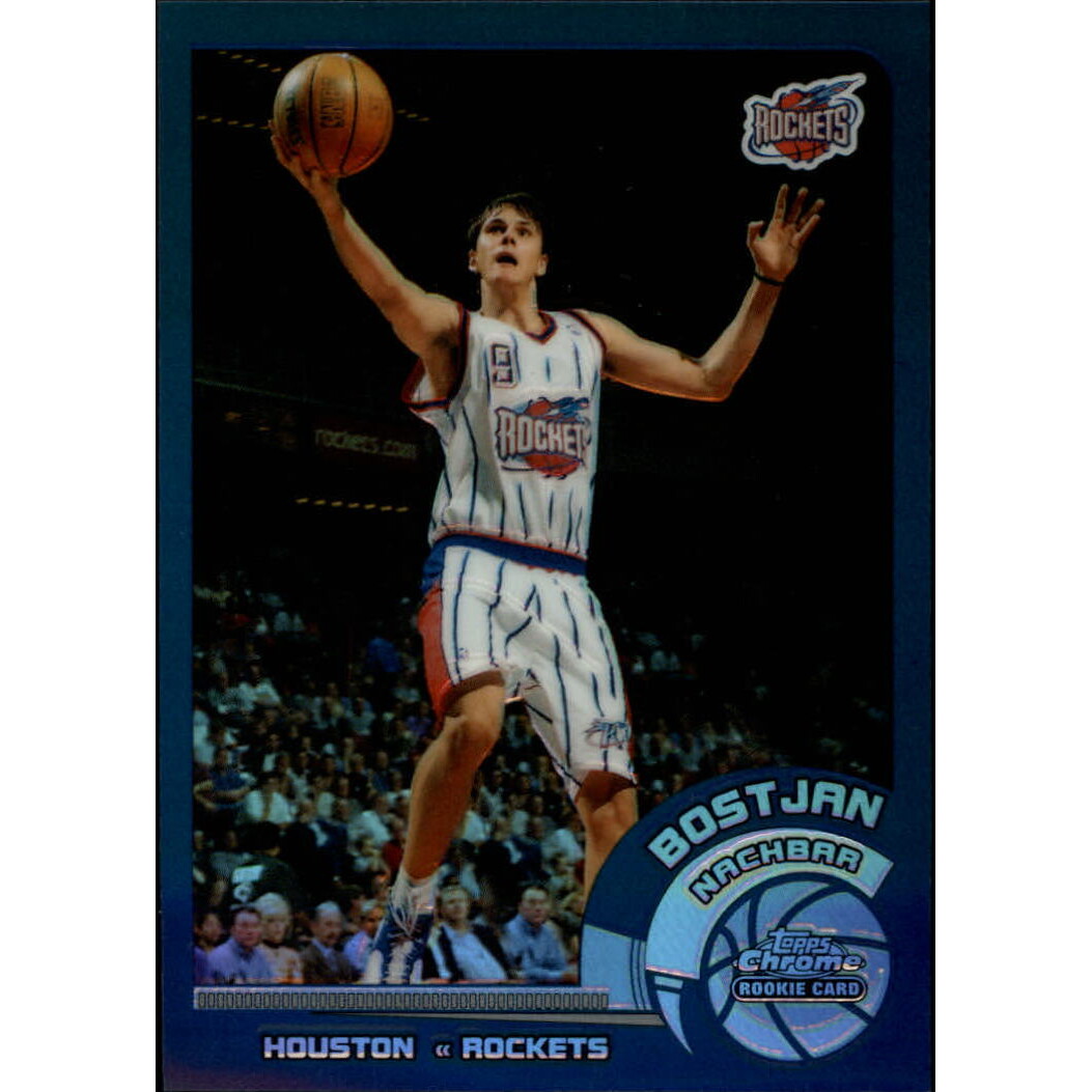 2002-03 Topps Chrome Refractors #165A Bostjan Nachbar