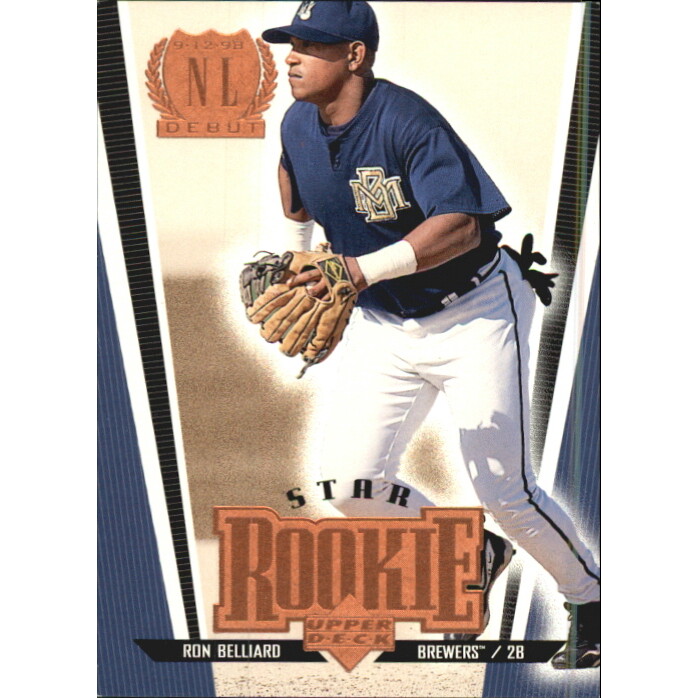 1999 Upper Deck Exclusives Level 1 #288 Ron Belliard SR 1999 Upper Deck Exclusives Level 1 #288 Ron Belliard SR