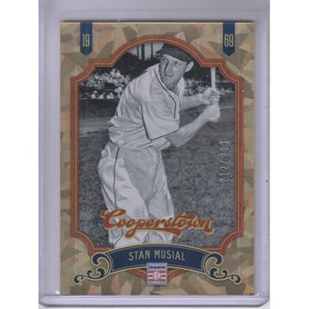 2012 Panini Cooperstown Crystal Collection #92 Stan Musial