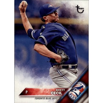 2016 Topps Vintage Stock #363 Brett Cecil