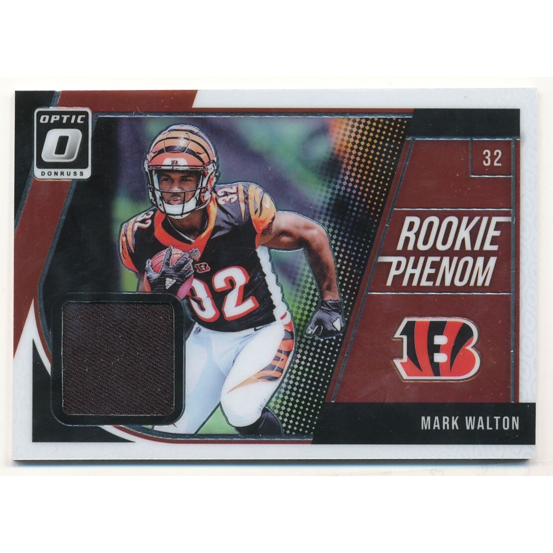 2018 Donruss Optic Rookie Phenoms Jerseys Horizontal #25 Mark Walton