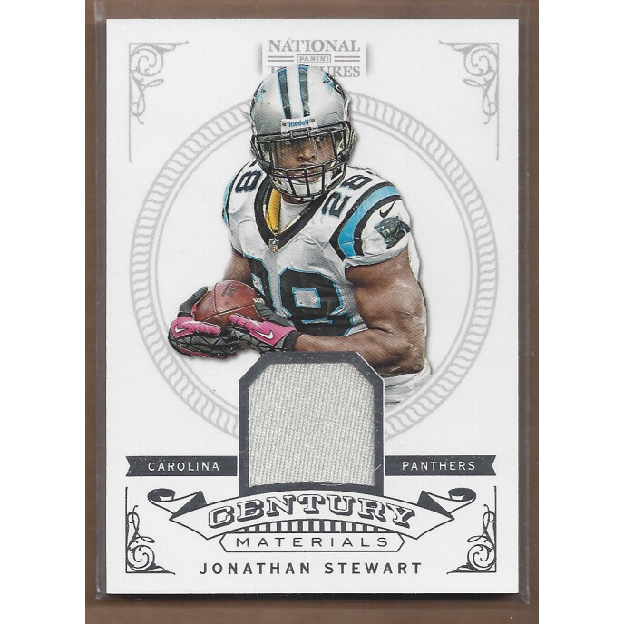 2012 Panini National Treasures Century Material #22 Jonathan Stewart/99