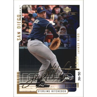 2000 Upper Deck MVP Gold Script #132 Sterling Hitchcock