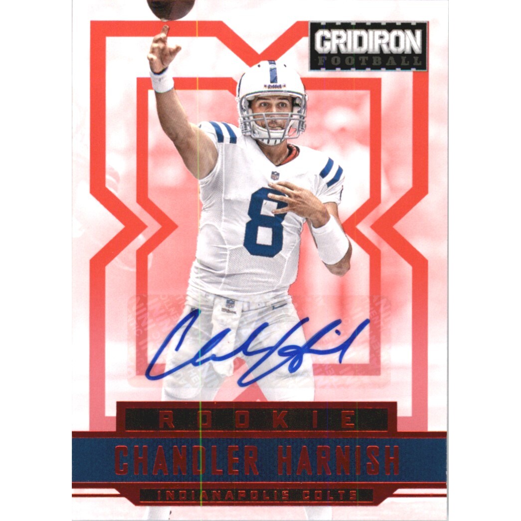 2012 Gridiron Rookie Autographs X's #214 Chandler Harnish/99