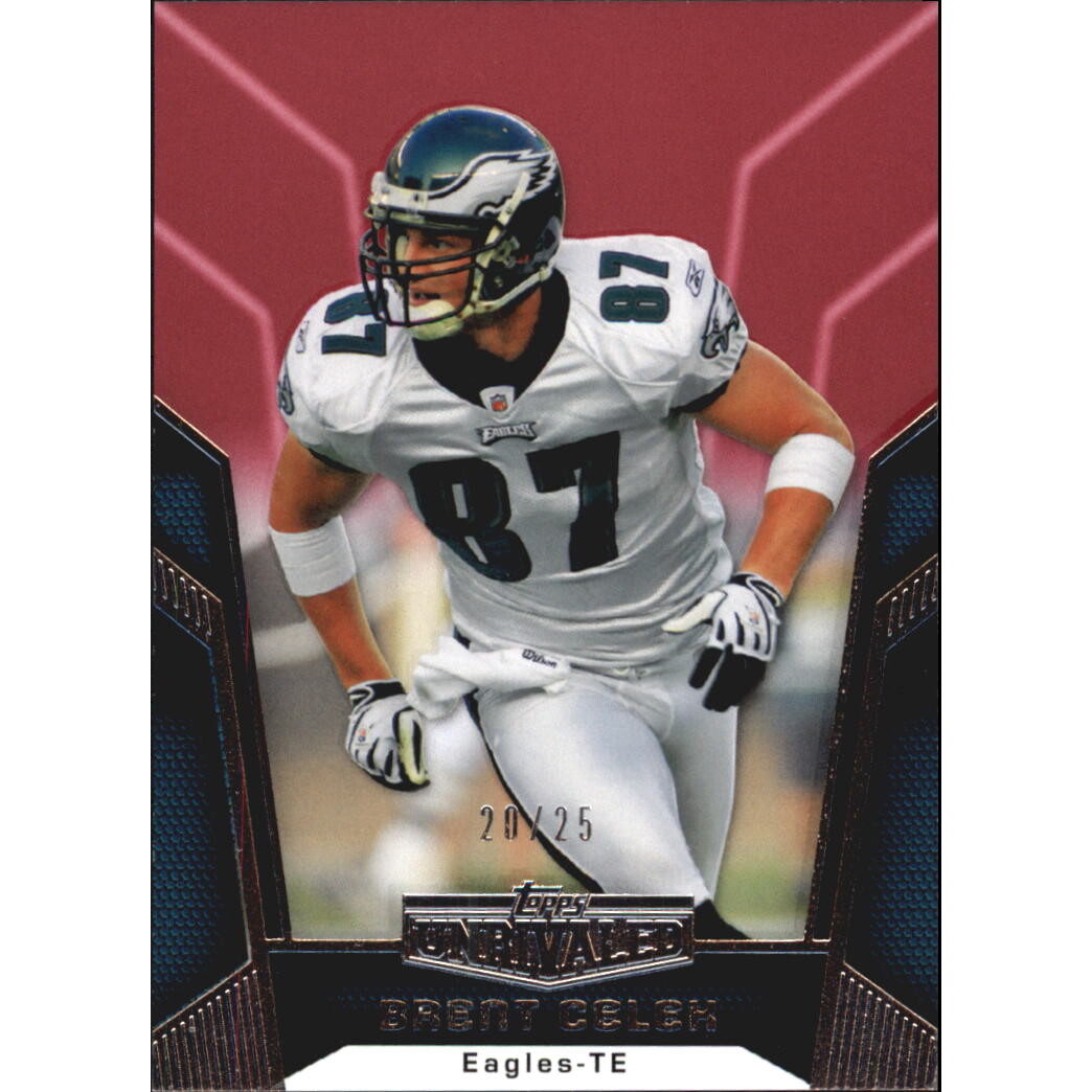 2010 Topps Unrivaled Red #60 Brent Celek