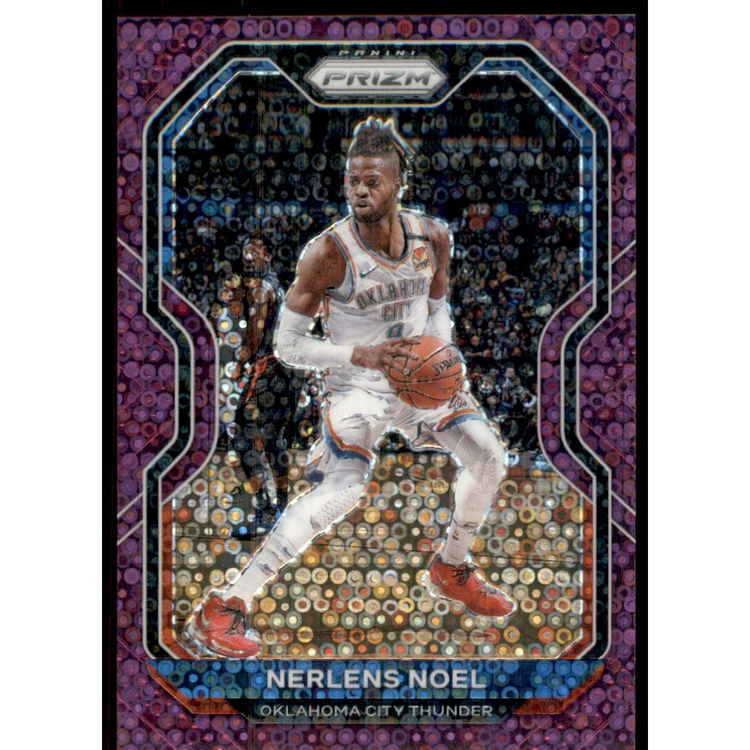 2020-21 Panini Prizm Prizms Fast Break Purple #108 Nerlens Noel