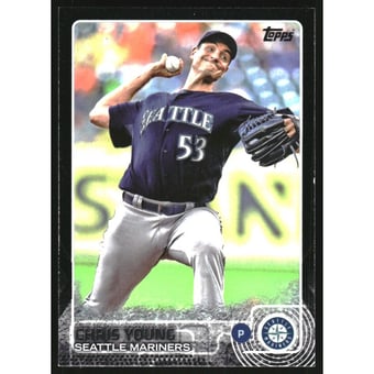 2015 Topps Black #81 Chris Young