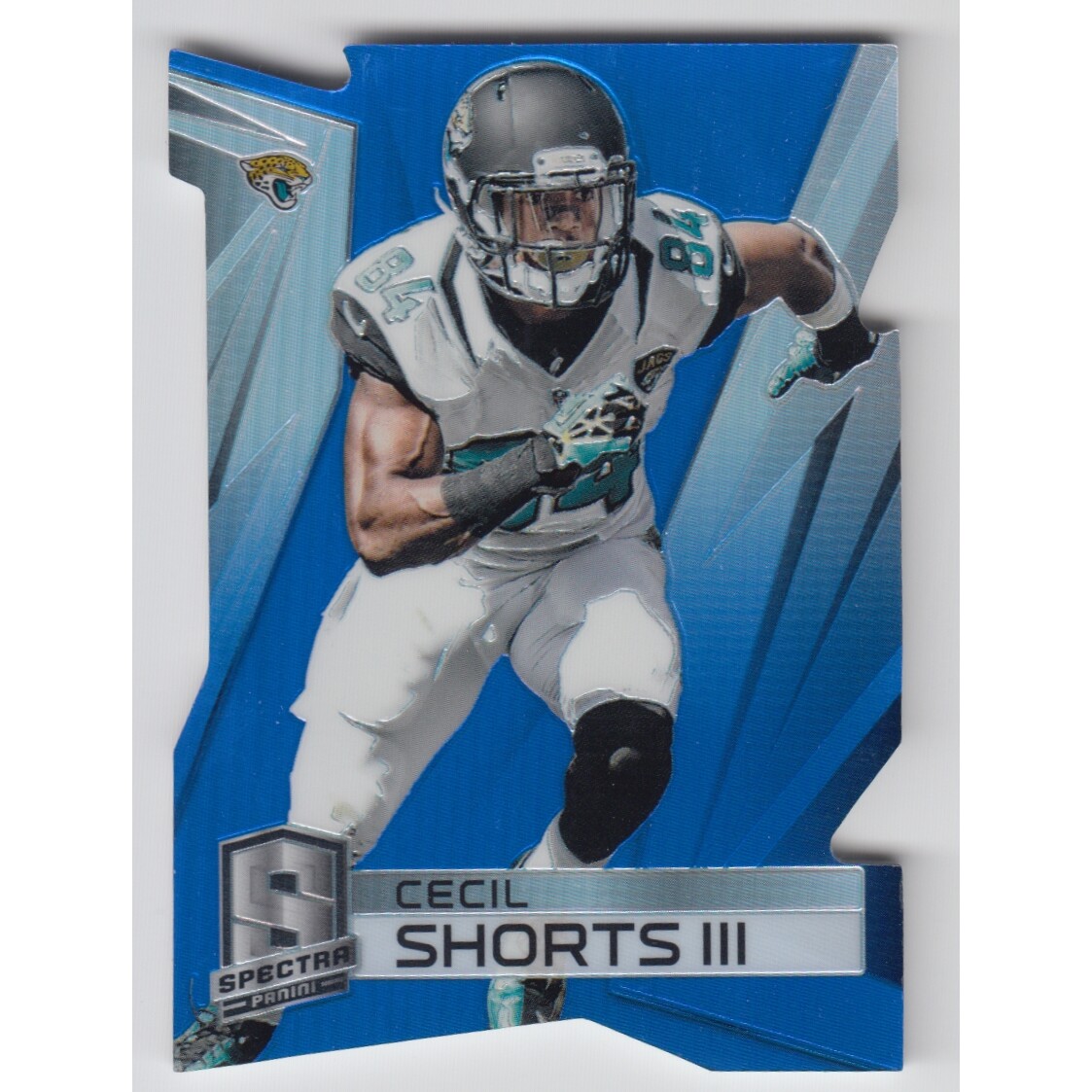 2014 Panini Spectra Prizms Blue Die Cut #76 Cecil Shorts III