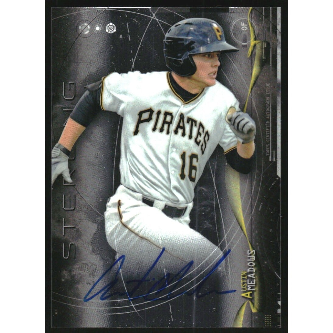 2014 Bowman Sterling Prospect Autographs #BSPAAJ Alex Jackson. rookie card picture