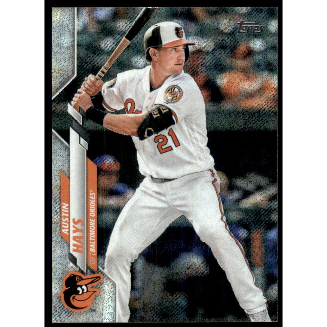 2020 Topps Factory Set Walmart Foilboard #632 Austin Hays