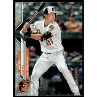 2020 Topps Factory Set Walmart Foilboard #632 Austin Hays