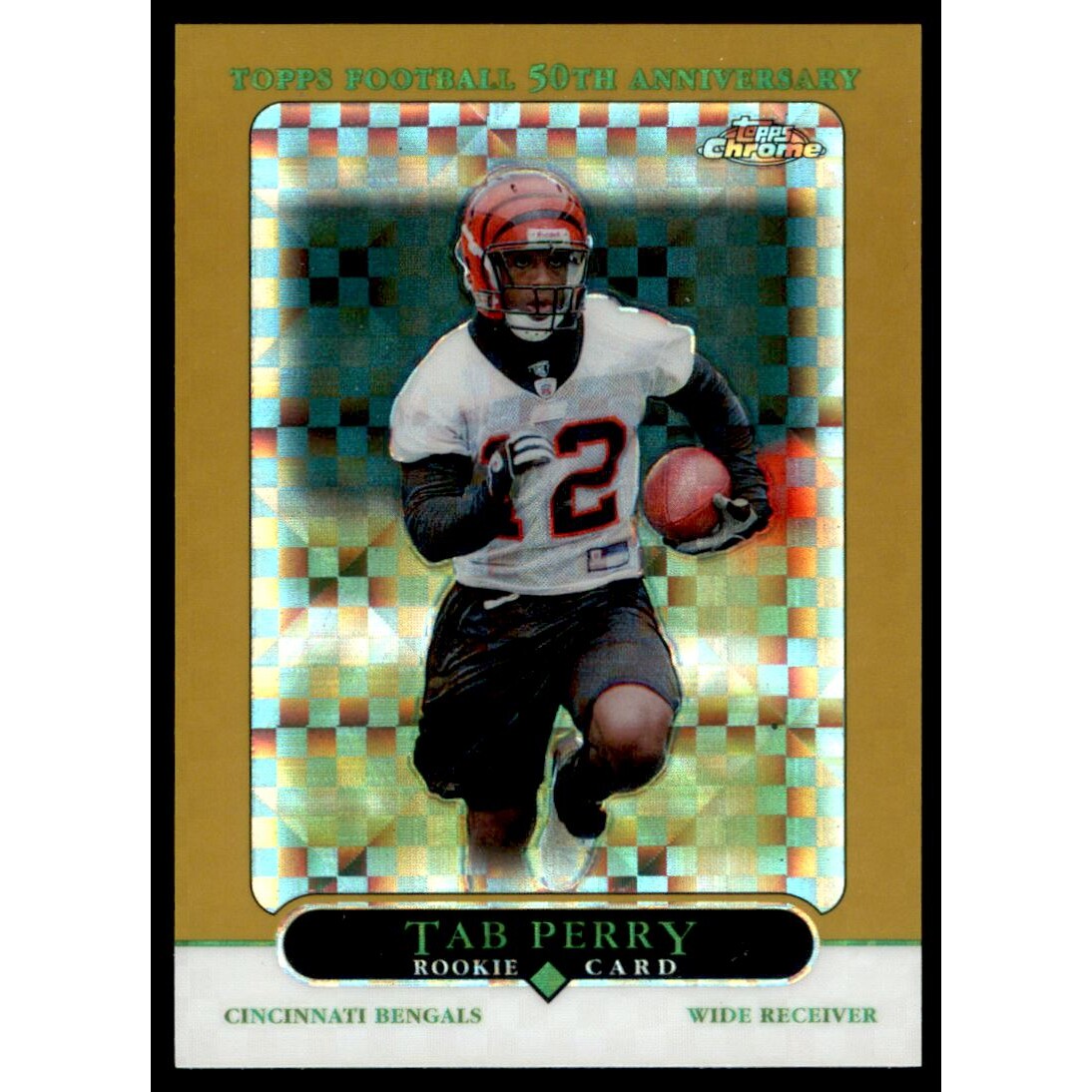2005 Topps Chrome Gold Xfractors #273 Tab Perry