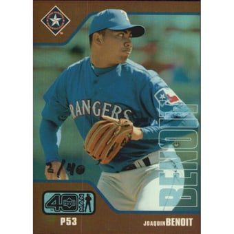 2002 Upper Deck 40-Man Electric Rainbow #251 Joaquin Benoit