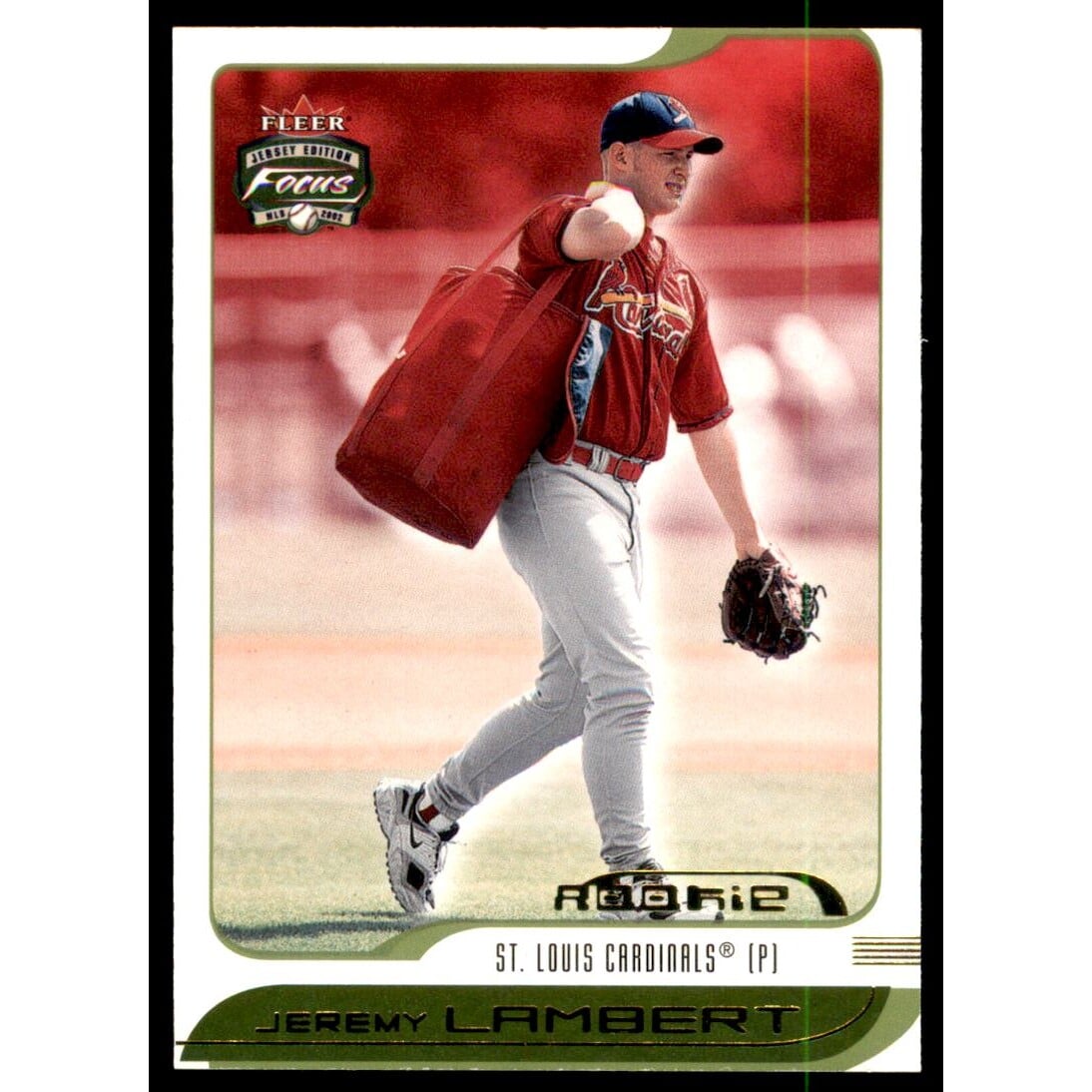 2002 Fleer Focus JE Jersey Parallel #241 Jeremy Lambert ROO/71