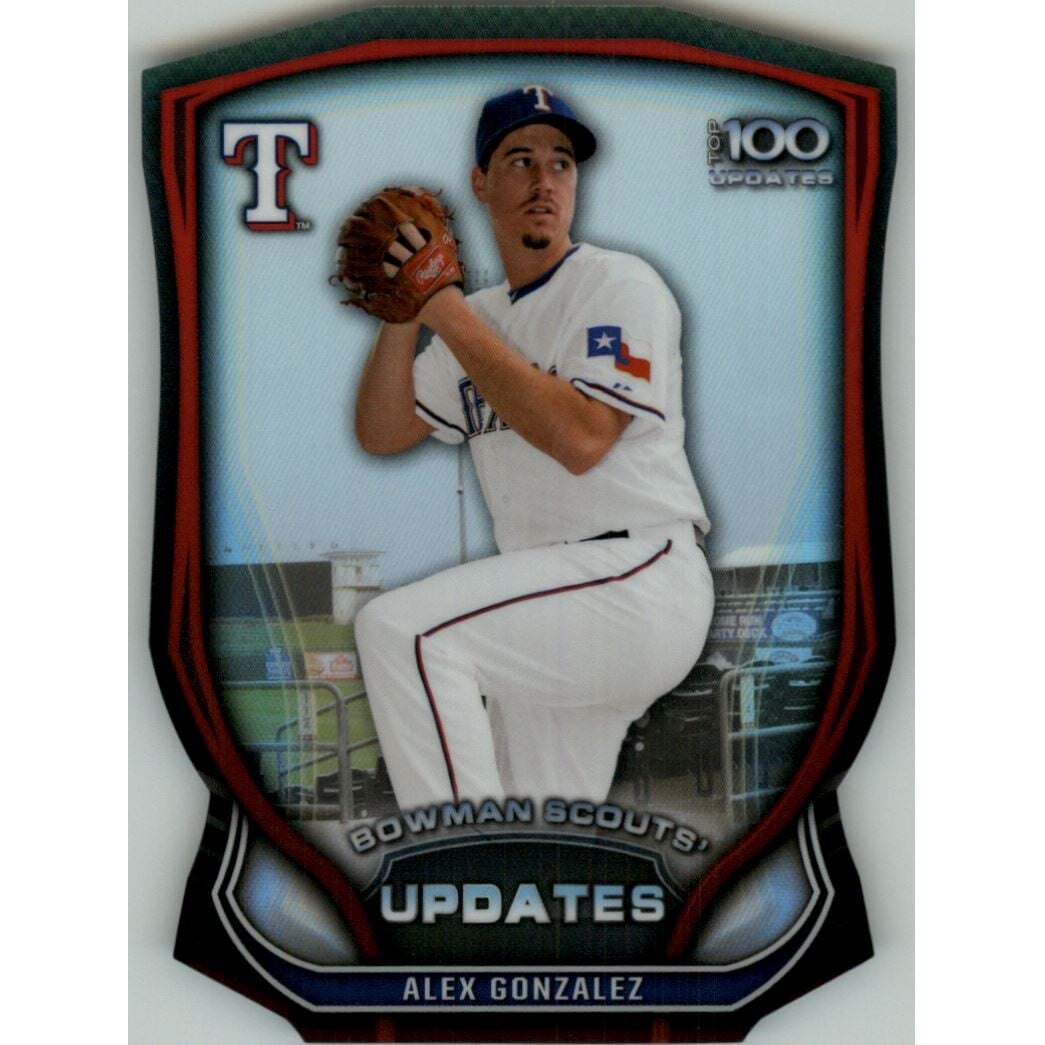 2015 Bowman Chrome Bowman Scouts Update Die Cut #BSUAG Alex Gonzalez