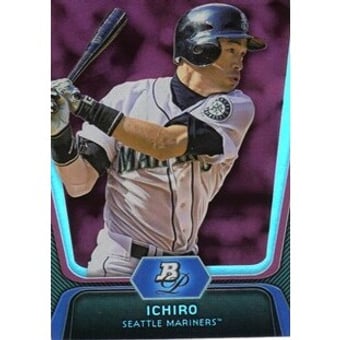 2012 Bowman Platinum Ruby #8 Ichiro Suzuki