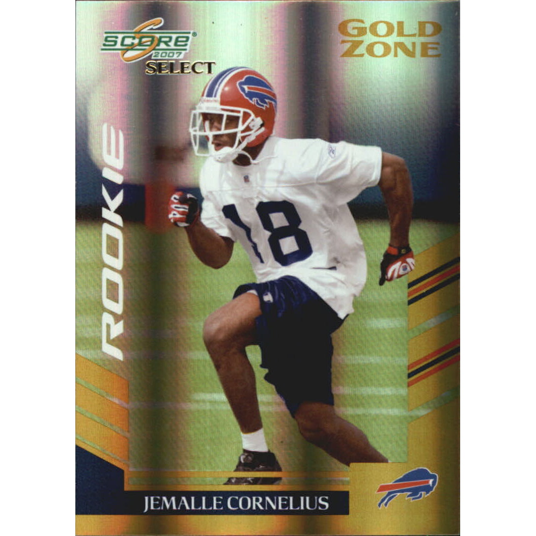 2007 Select Gold Zone #319 Jemalle Cornelius