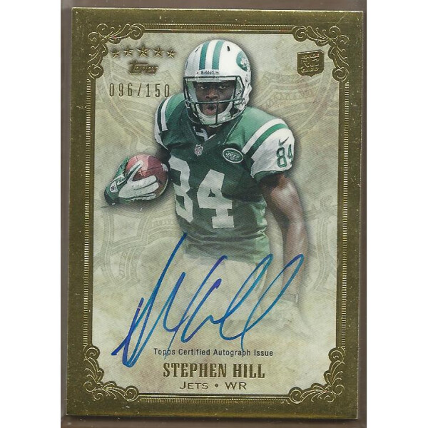 2012 Topps Five Star Rookie Autographs #FSFASH Stephen Hill/150