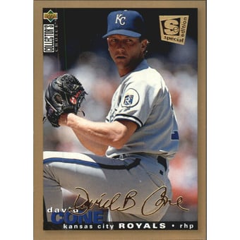 1995 Collector's Choice SE Gold Signature #210 David Cone