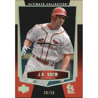 2003 Ultimate Collection Gold #35 J.D. Drew