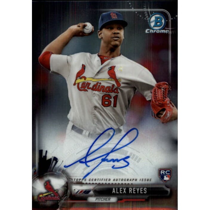 2017 Bowman Chrome Rookie Autographs #CRAAR Alex Reyes