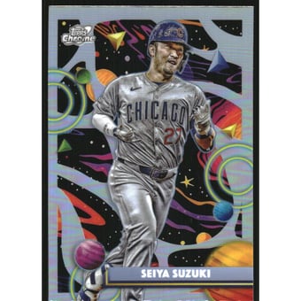 2025 Topps Cosmic Chrome Refractors #135 Seiya Suzuki