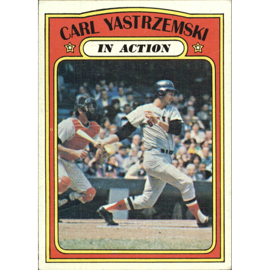 1972 Topps #38 Carl Yastrzemski IA 1972 Topps #38 Carl Yastrzemski IA