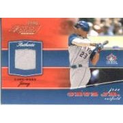 2002 Playoff Piece of the Game Materials Bronze #39 Jose Cruz Jr. Jsy