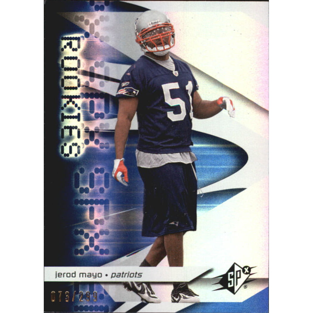 2008 SPx Silver Holofoil Rookies #143 Jerod Mayo