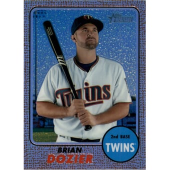 2017 Topps Heritage Chrome Refractors #THC465 Brian Dozier
