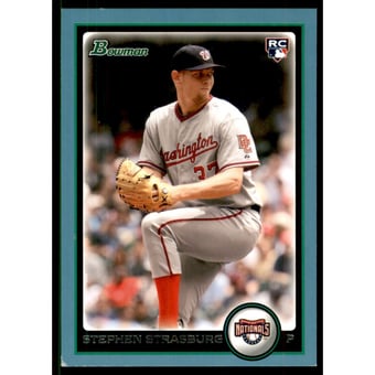 2010 Bowman Draft Blue #BDP1 Stephen Strasburg