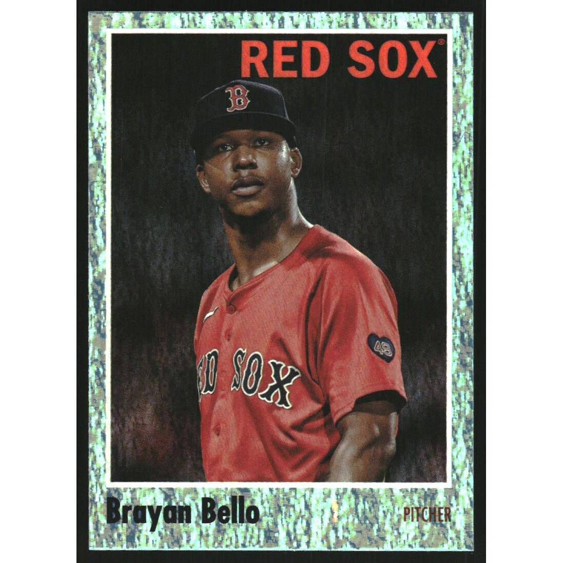 2024 Topps Archives Aqua Sparkle Foilboard #194 Brayan Bello