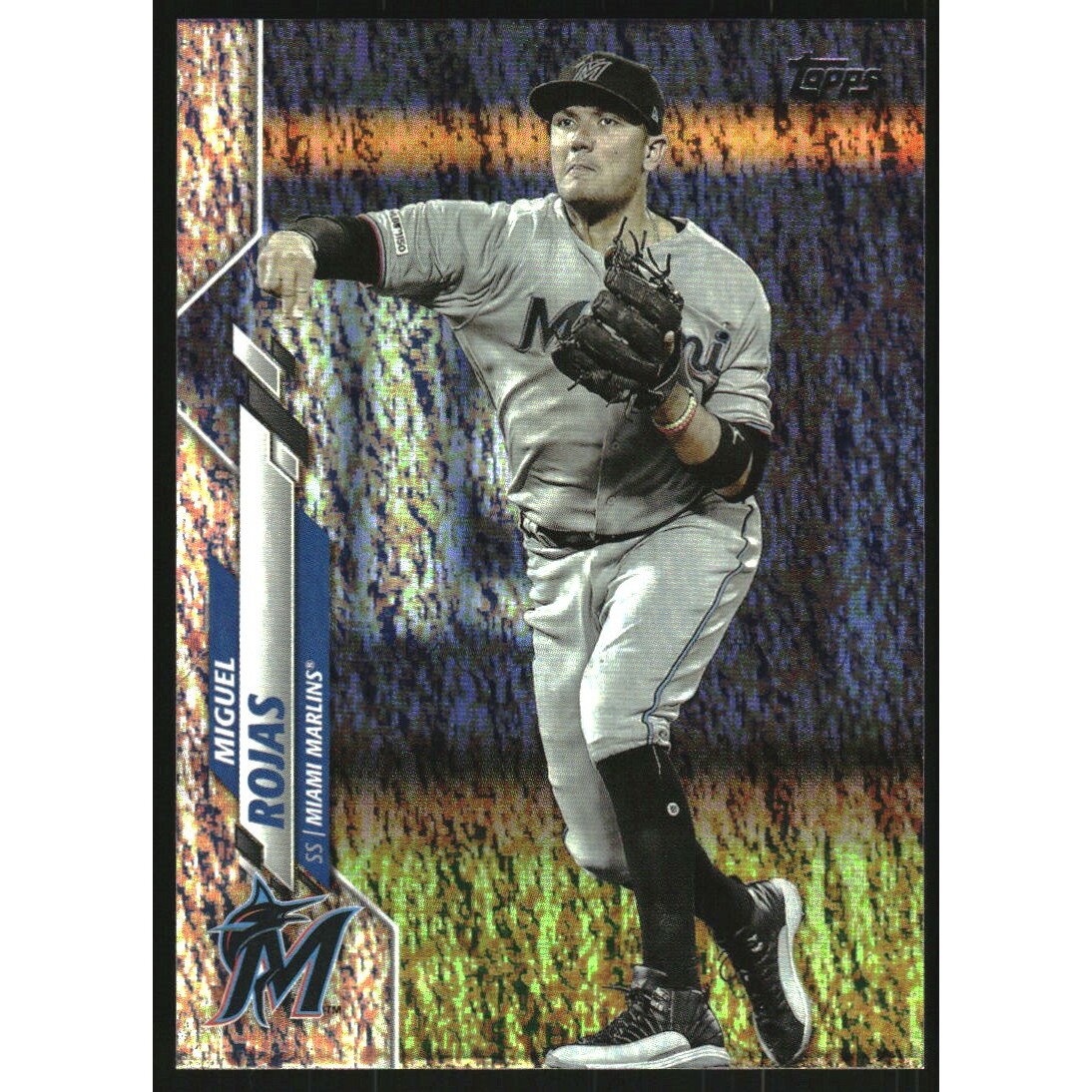 2020 Topps Factory Set Sparkle Foil #453 Miguel Rojas 2020 Topps Factory Set Sparkle Foil #453 Miguel Rojas