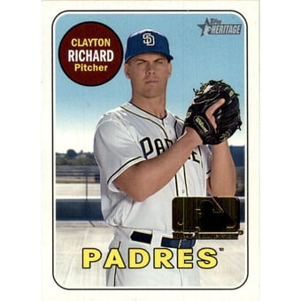 2018 Topps Heritage 100th Anniversary #547 Clayton Richard