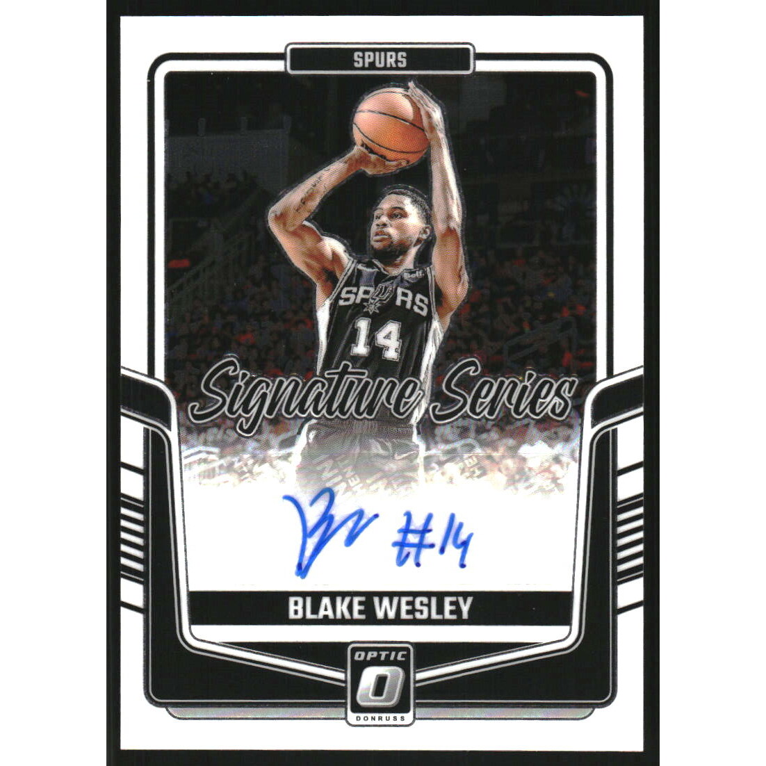 2024-25 Donruss Optic Signature Series #33 Blake Wesley