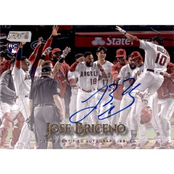 2019 Stadium Club Autographs #SCAJBR Jose Briceno