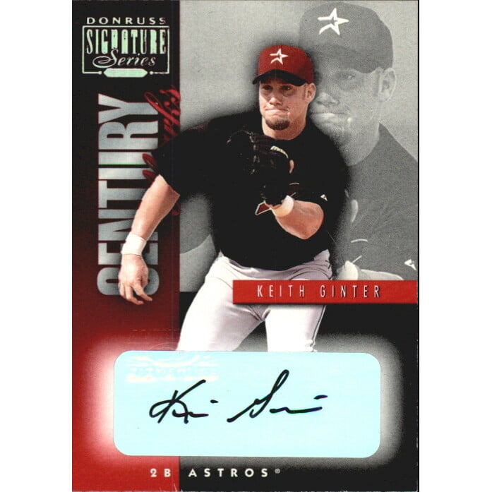 2001 Donruss Signature Century Marks #18 Keith Ginter/163. rookie card picture
