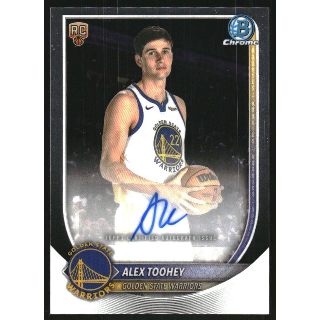 2025-26 Bowman Chrome Autographs #BCAAO Alex Toohey 2025-26 Bowman Chrome Autographs #BCAAO Alex Toohey
