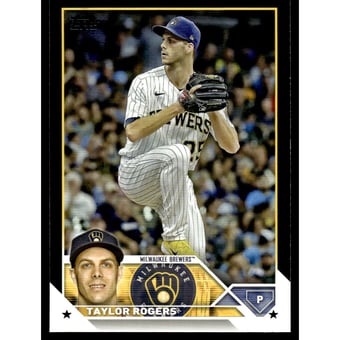 2023 Topps Black #233 Taylor Rogers