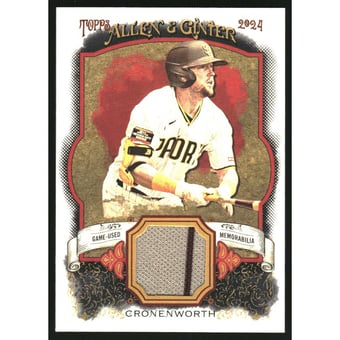 2024 Topps Allen and Ginter Relics #AGRJCR Jake Cronenworth A