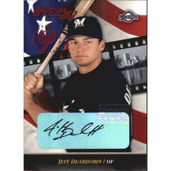2002 Studio Private Signings #154 Jeff Deardorff/250