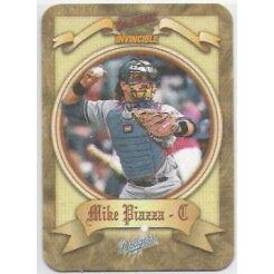 1998 Pacific Invincible Photoengravings #6 Mike Piazza