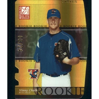 2003 Donruss Elite Status Gold #193 Vinny Chulk ROO
