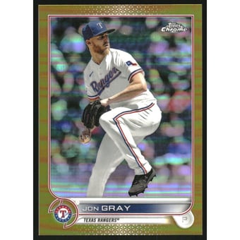 2022 Topps Chrome Gold Refractors #23 Jon Gray