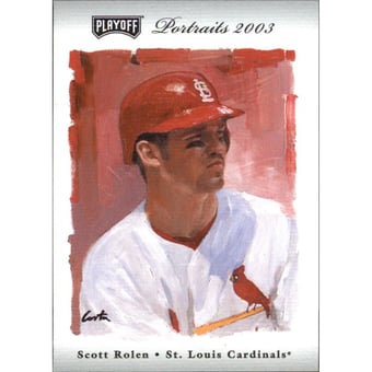 2003 Playoff Portraits Silver #122 Scott Rolen