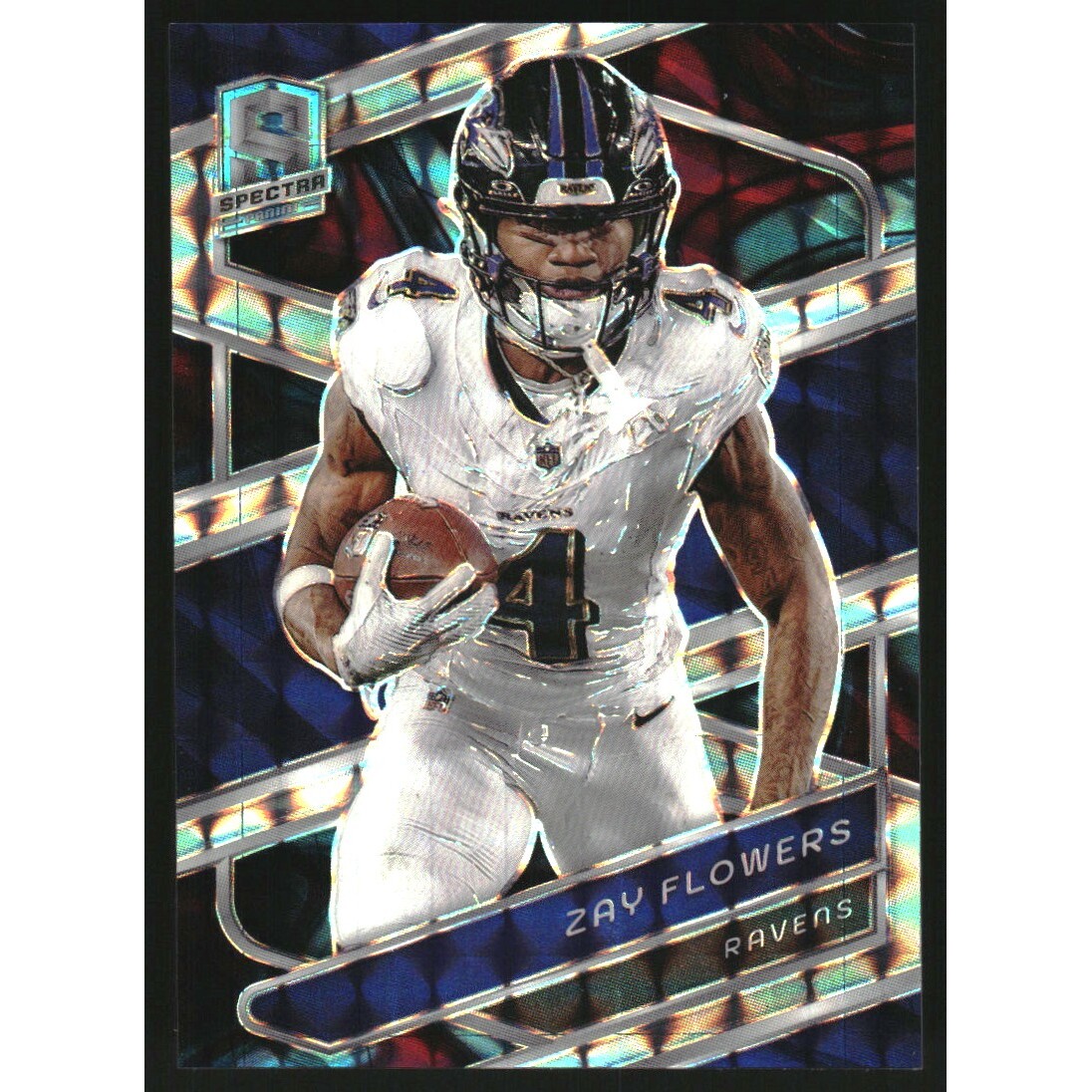 2024 Panini Spectra Interstellar #16 Zay Flowers
